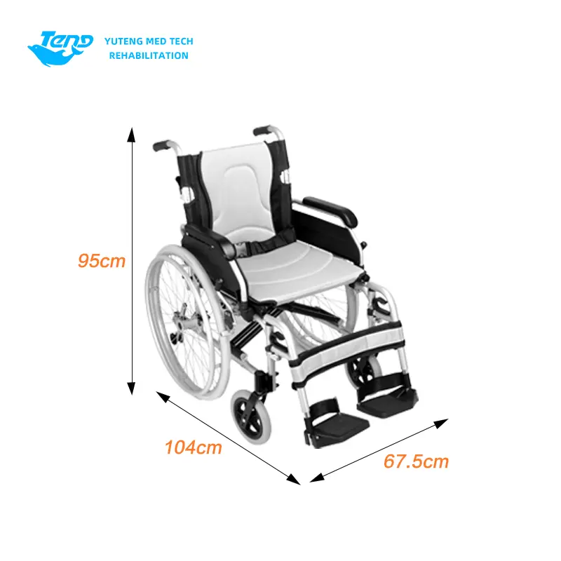 Lightweight Aluminum Wheelchair detail 2
