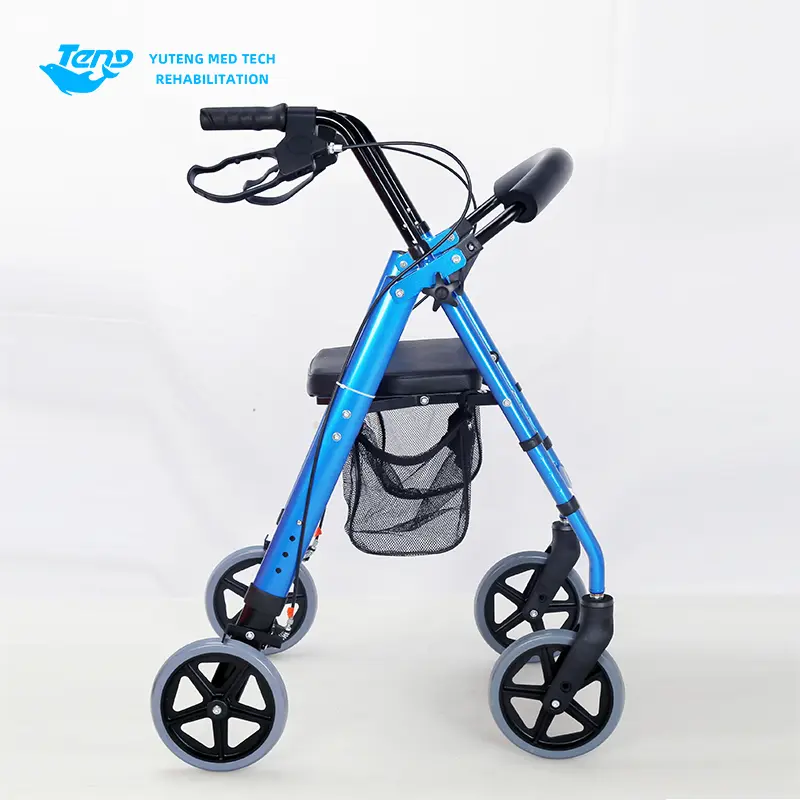 Aluminum Rollator with Seat detail 3
