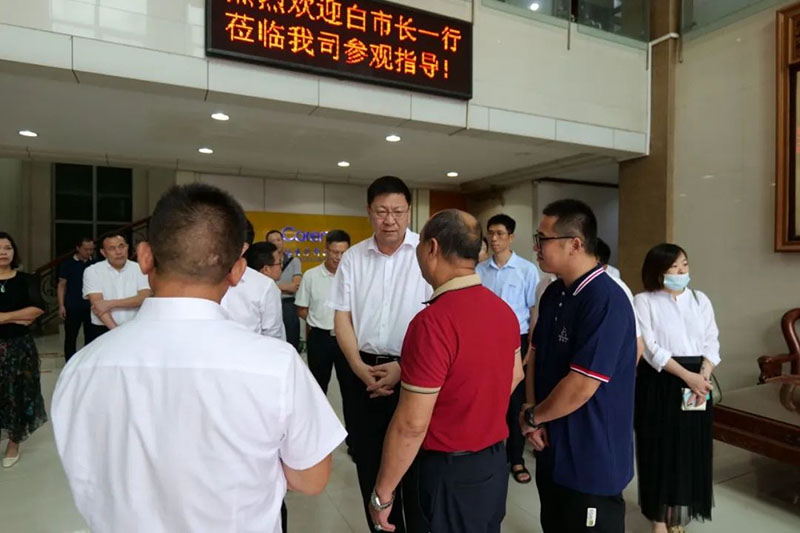 The Mayor of Foshan City, Bai Tao, Visited Yuteng Medical and Spoke Highly of It