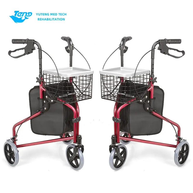 Three Wheel Rollator Walker view 6