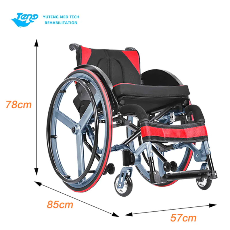 Racing Wheelchair view 2