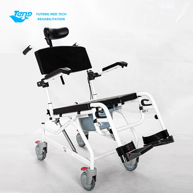 Reclining Commode Wheelchair view 3