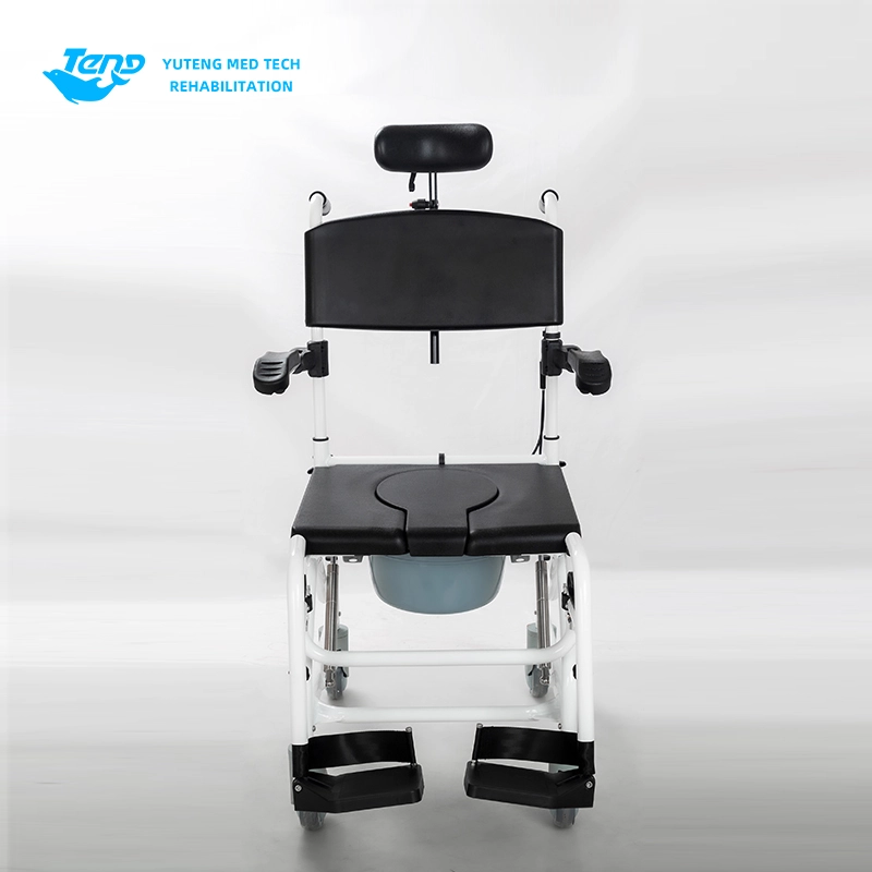 Reclining Commode Wheelchair view 6