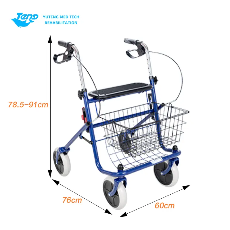 Rollator Walker with Basket detail 2