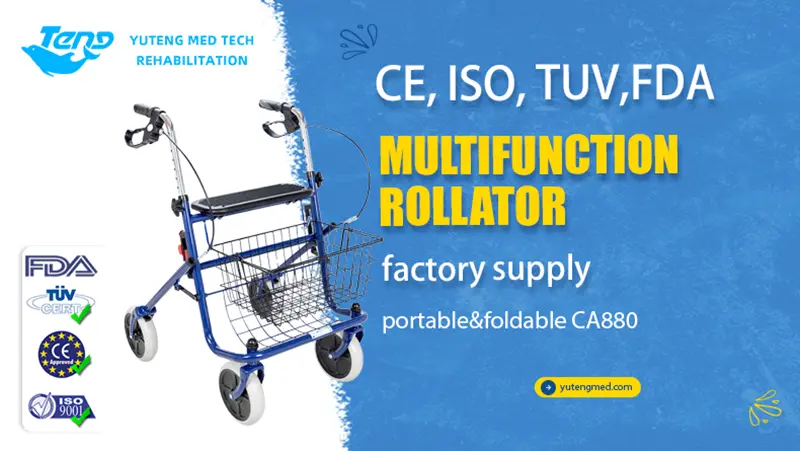 Rollator Walker with Basket detail 7