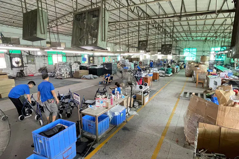 Yuteng wheelchair workshop photo 11